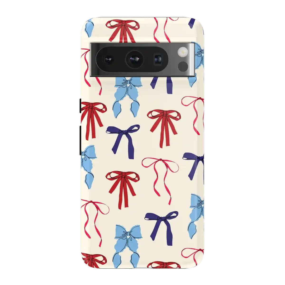 American Girlie | Red White & Blue Bows Case