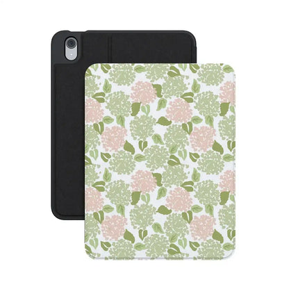 Hydrangea Haze | Floral Garden iPad Case