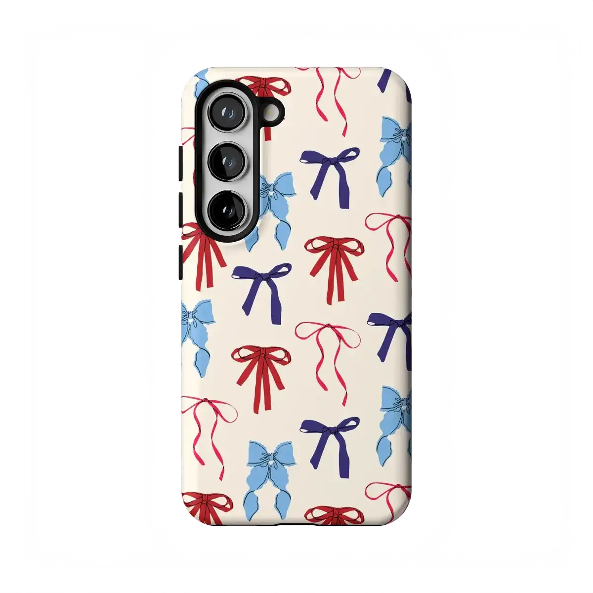 American Girlie | Red White & Blue Bows Case