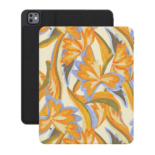 Tropical Bungalow | Watercolor iPad Case