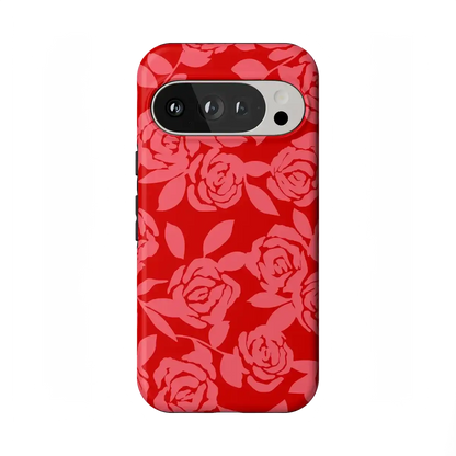 Final Rose | Red & Pink Floral Case