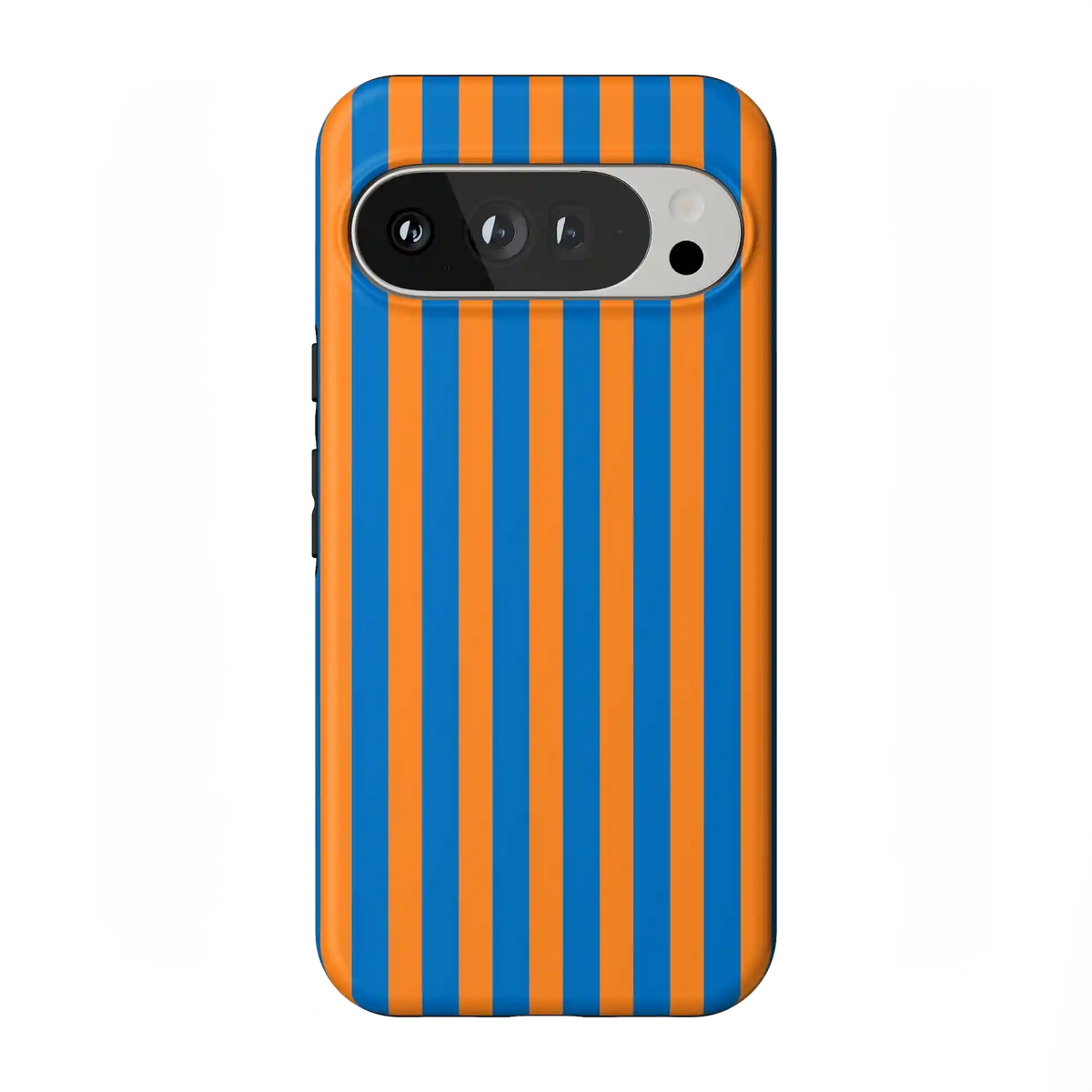 Go New York | Blue & Orange Stripes Case