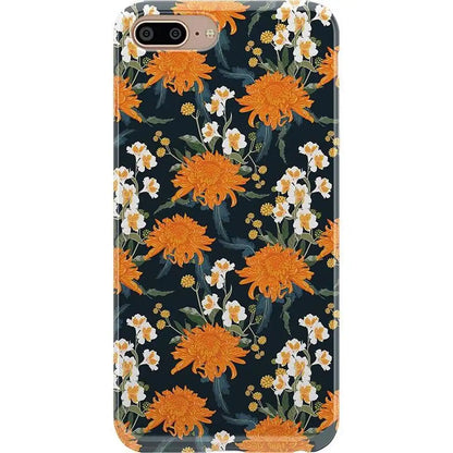 Off Tropic Floral | Exotic Orange Flower Case
