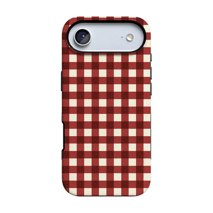 Checked Twice | Red Plaid Case