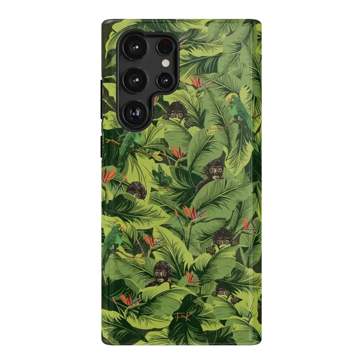 Sneaky Monkeys | Frida Kahlo Jungle Floral Case