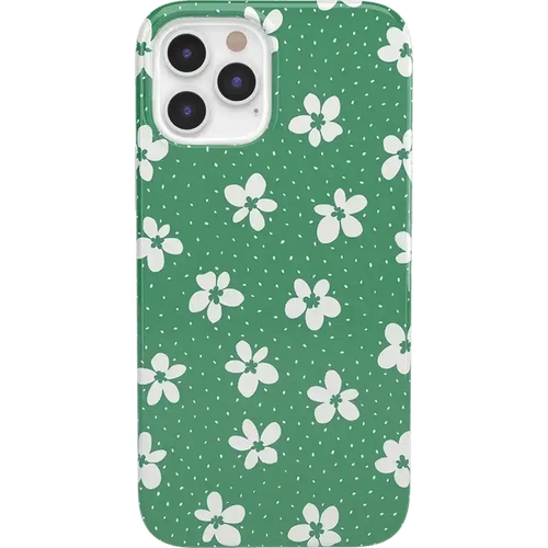 Flower My World | Jade Green Floral Case