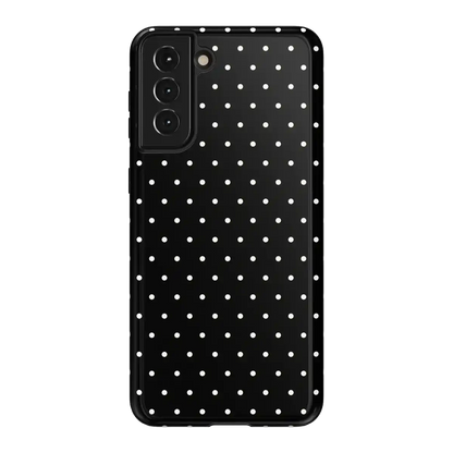 On the Dot | White Polka Dot Case