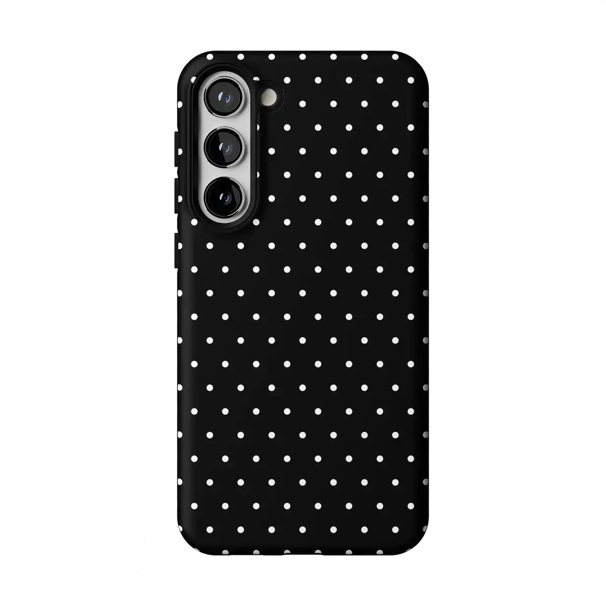 On the Dot | White Polka Dot Case
