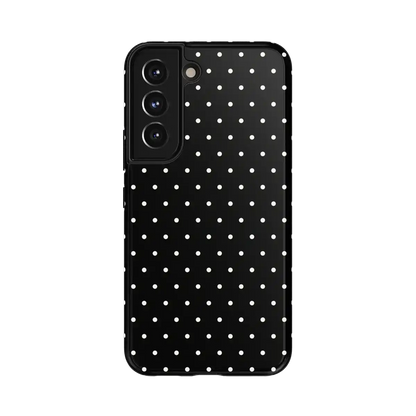 On the Dot | White Polka Dot Case