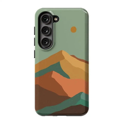 Endless Peaks | Colorblock Mountain Samsung Case