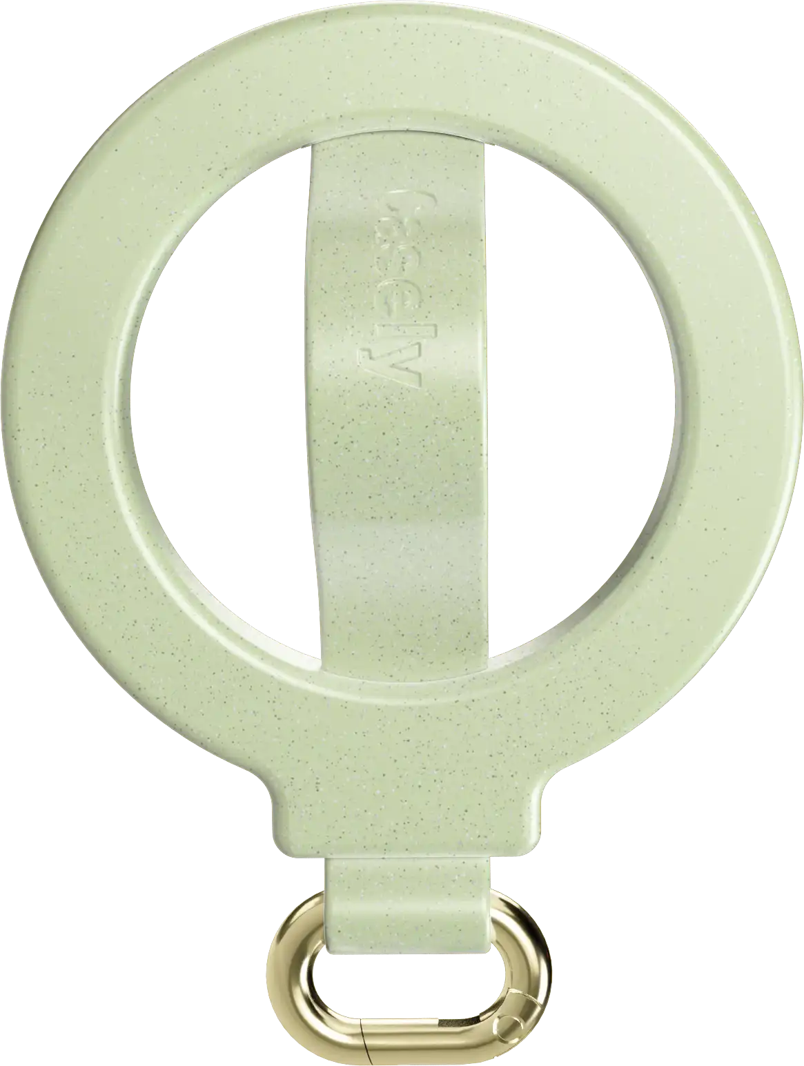 Kiwi Kiss | Matcha Green Shimmer MagRing+ with Keychain