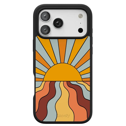 Shine On | Retro Sunset Case
