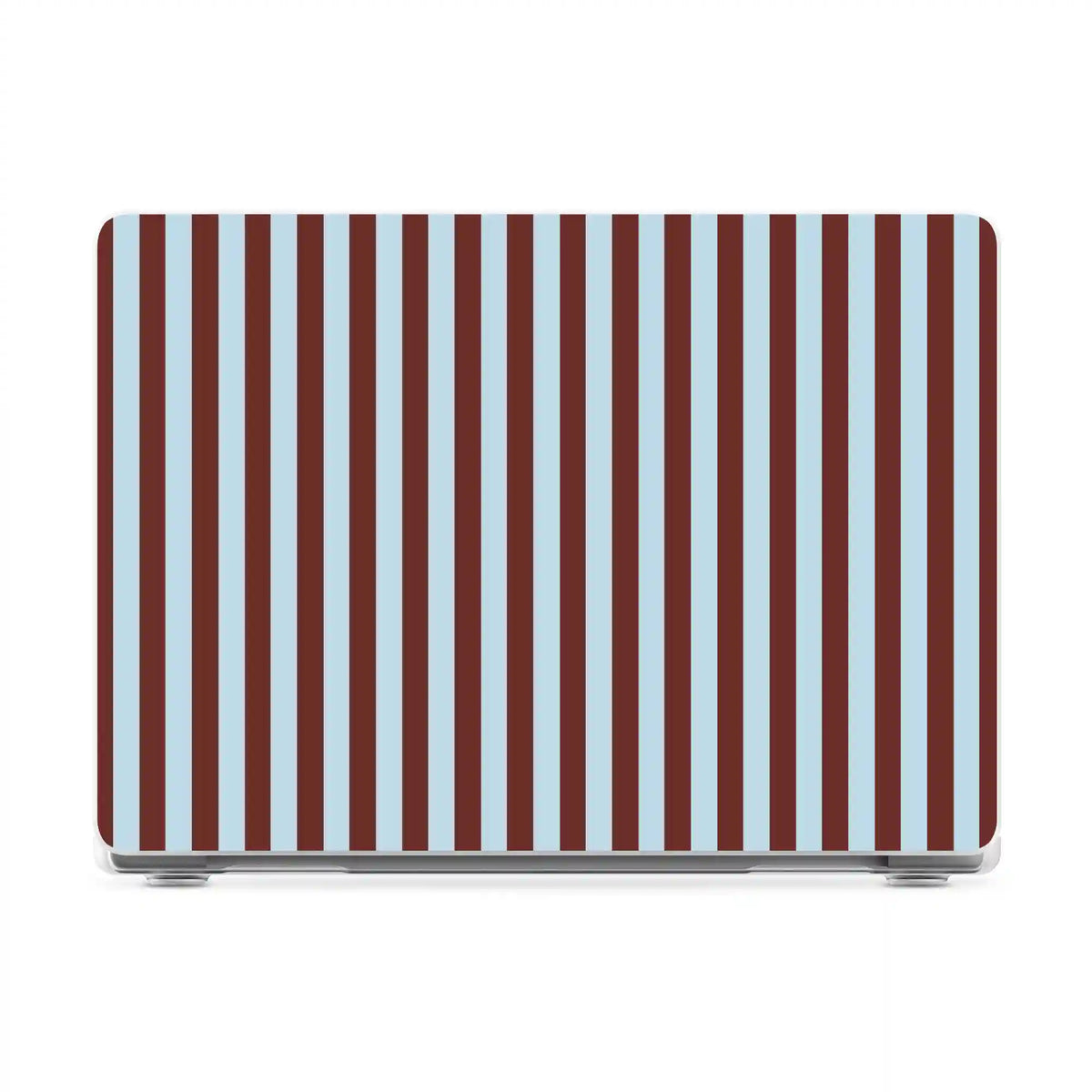 Sunday in Brooklyn | Blue Stripes Laptop Shell