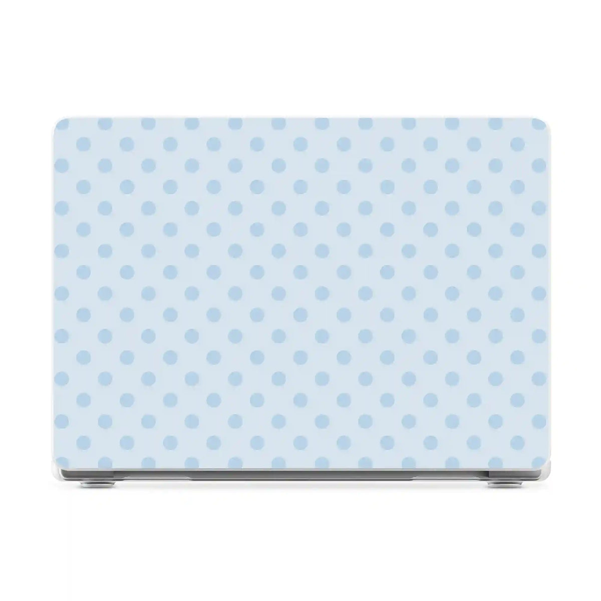 Spotted in SoHo | Light Blue Polka Dot Laptop Shell