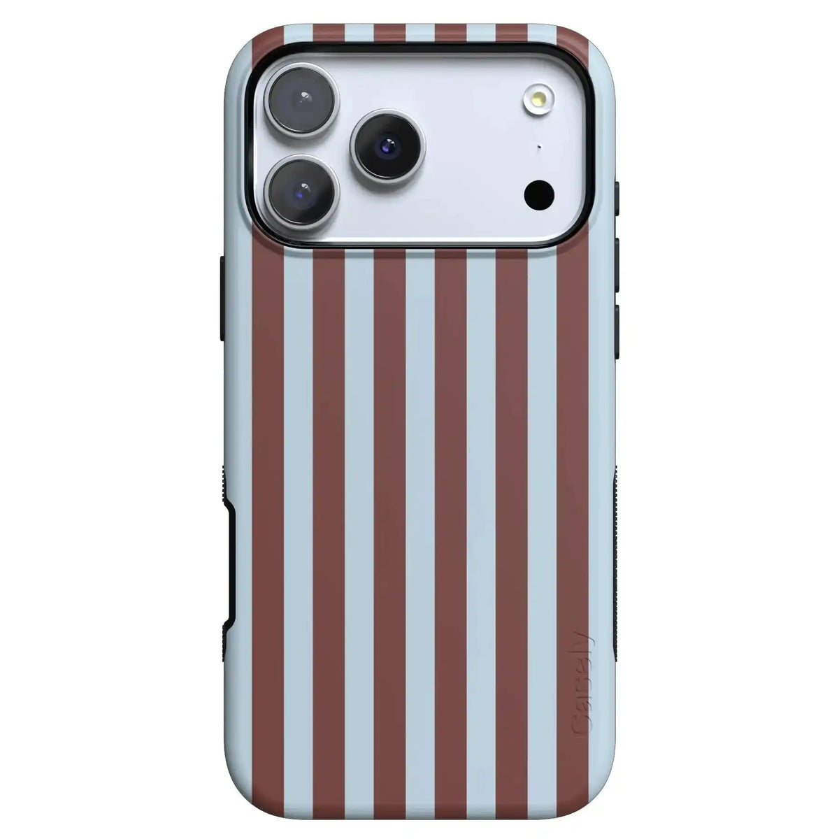 Sunday in Brooklyn | Blue Stripes Case