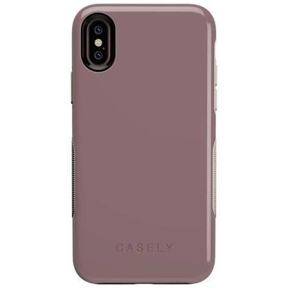 Purple Taupe on Nude | Ultra-Protective Bold Case