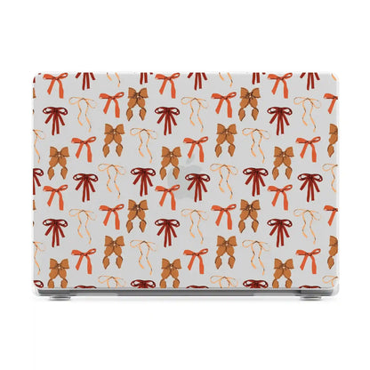 Fall Girlie | Pumpkin Spice Bows Laptop Shell