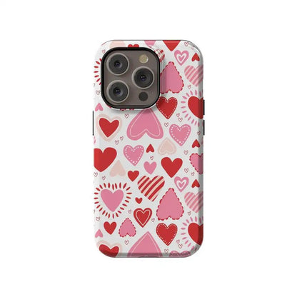 Love Struck | Heart Stickers Case