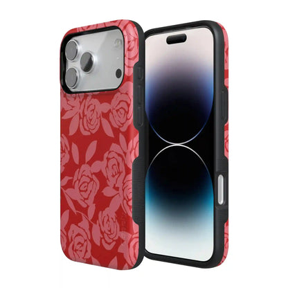 Final Rose | Red & Pink Floral Case