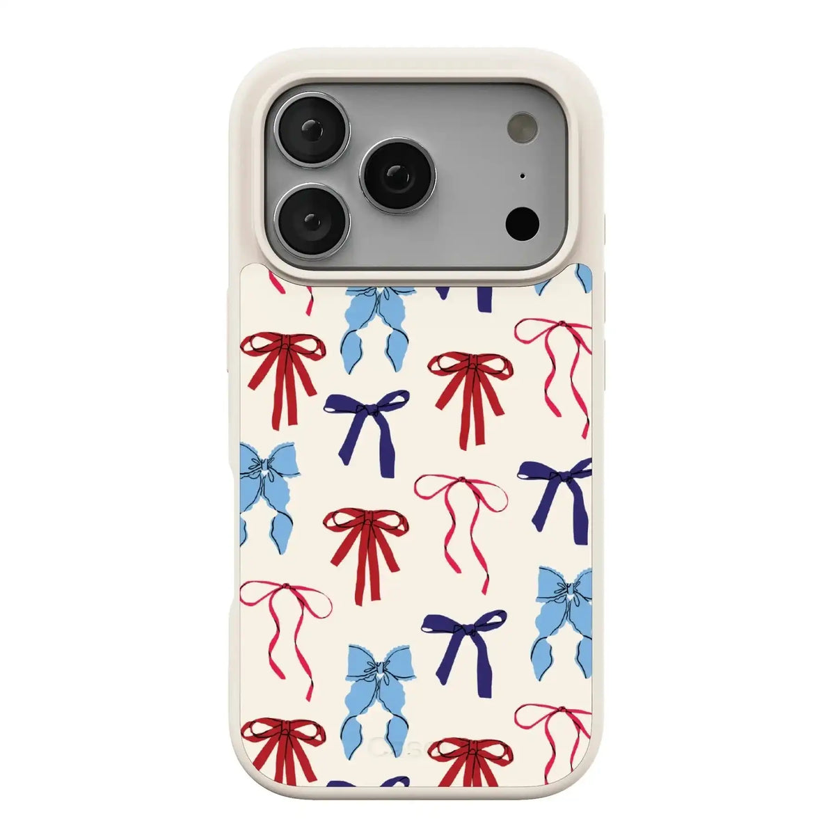 American Girlie | Red White & Blue Bows Case