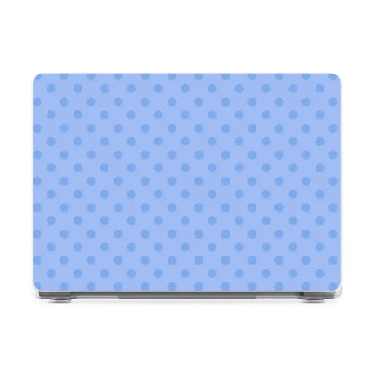 Spotted in SoHo | Periwinkle Polka Dot Laptop Shell