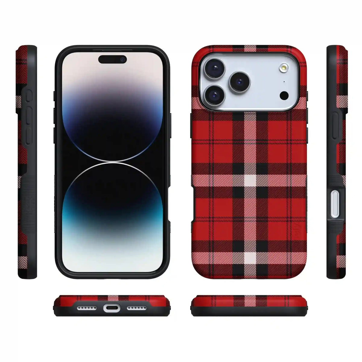 As if! | Red Plaid Case