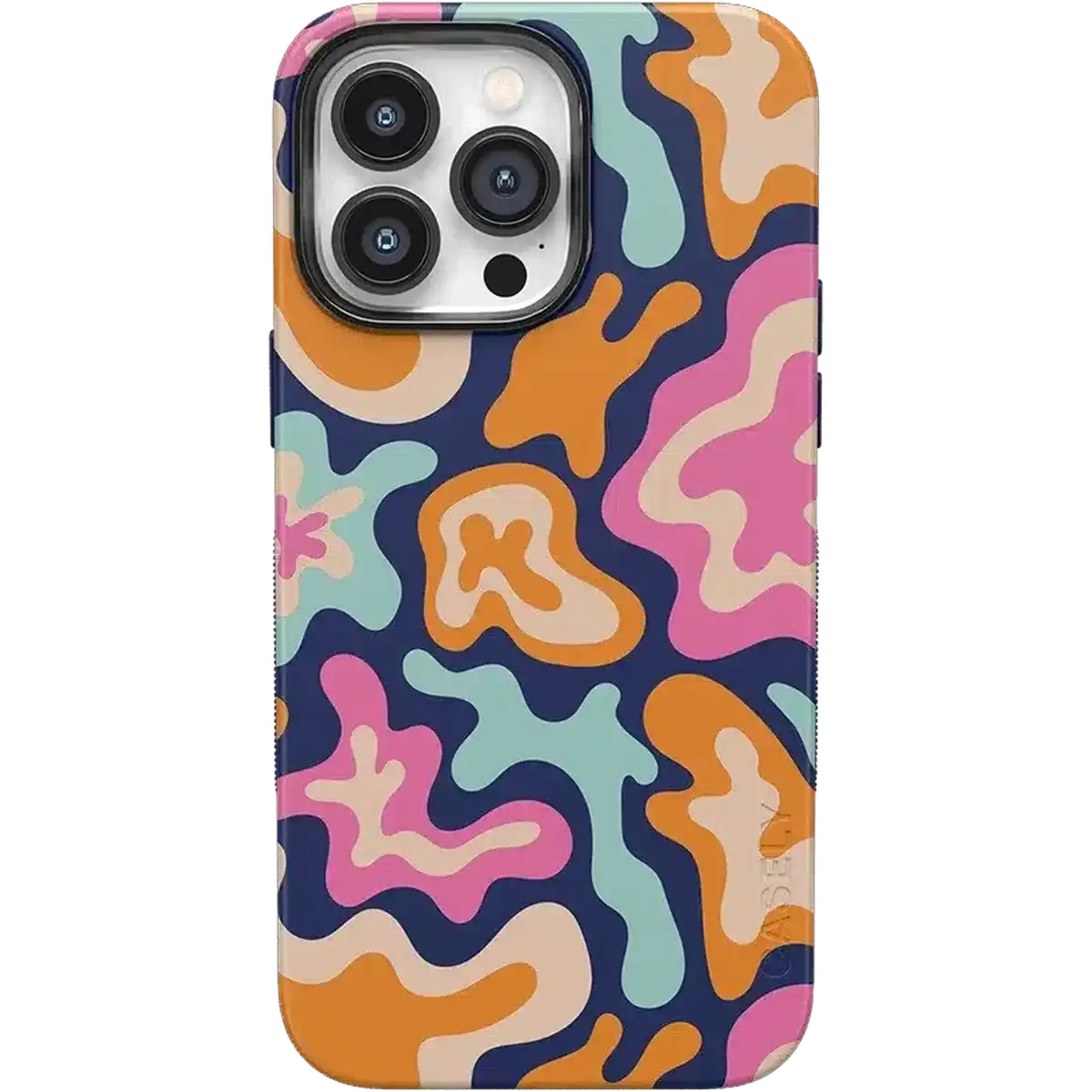 Midnight Color Splash | Abstract Retro Case