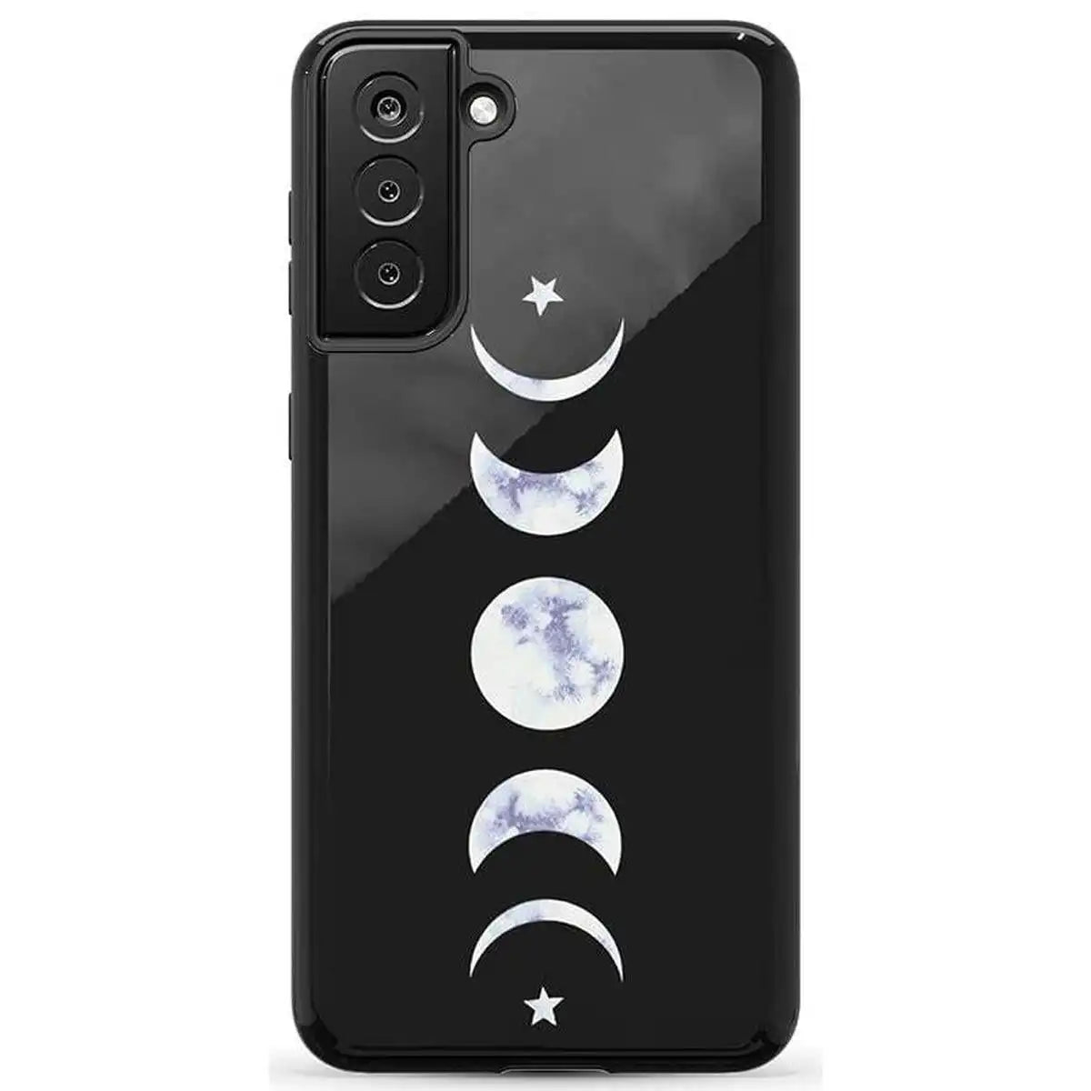 It's Just a Phase | Marble Moon Samsung Case