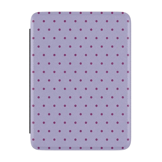 On the Dot | Purple & Plum Polka Dot Kindle Case