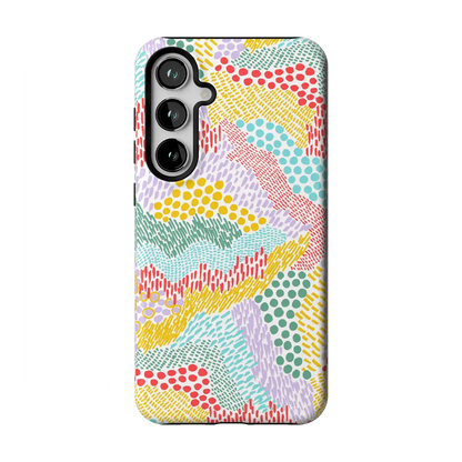 Color Me Happy | Pattern Colorblock Case