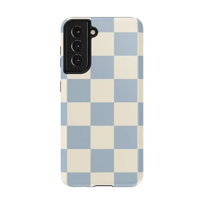 Fit Check | Light Blue Checkerboard Case