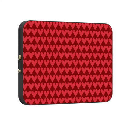 Crazy in Love | Red Hearts Laptop Case