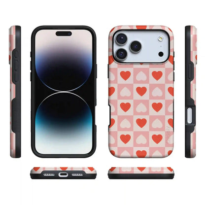 King of My Heart | Checkered Hearts Case