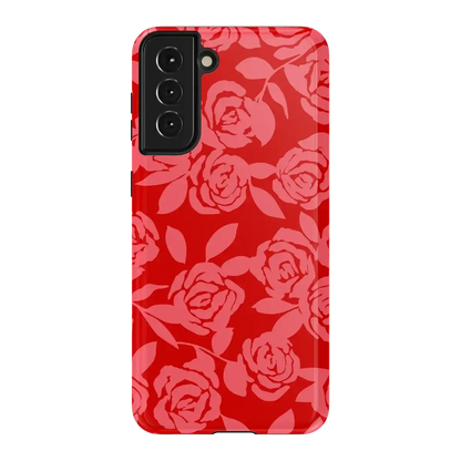 Final Rose | Red & Pink Floral Case