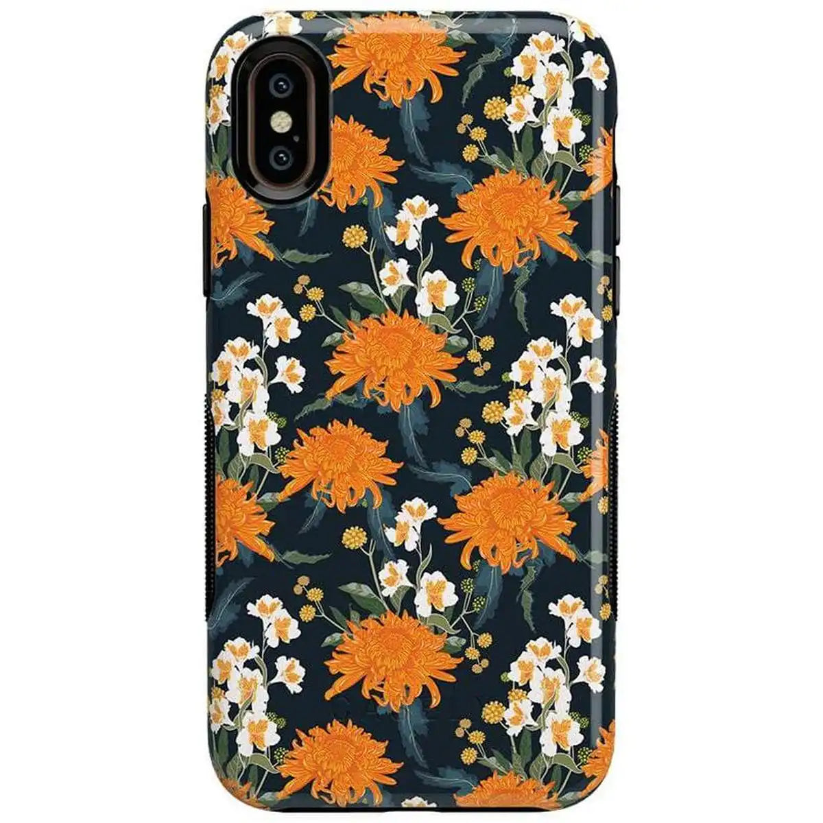 Off Tropic Floral | Exotic Orange Flower Case
