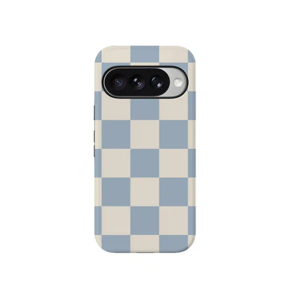 Fit Check | Light Blue Checkerboard Case