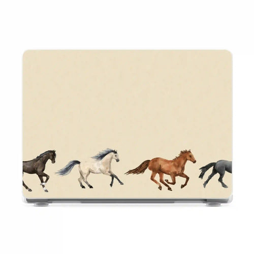 Stallion Stampede | Wild Horses Laptop Shell