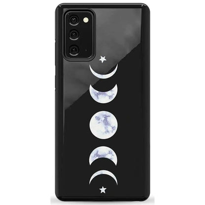 It's Just a Phase | Marble Moon Samsung Case