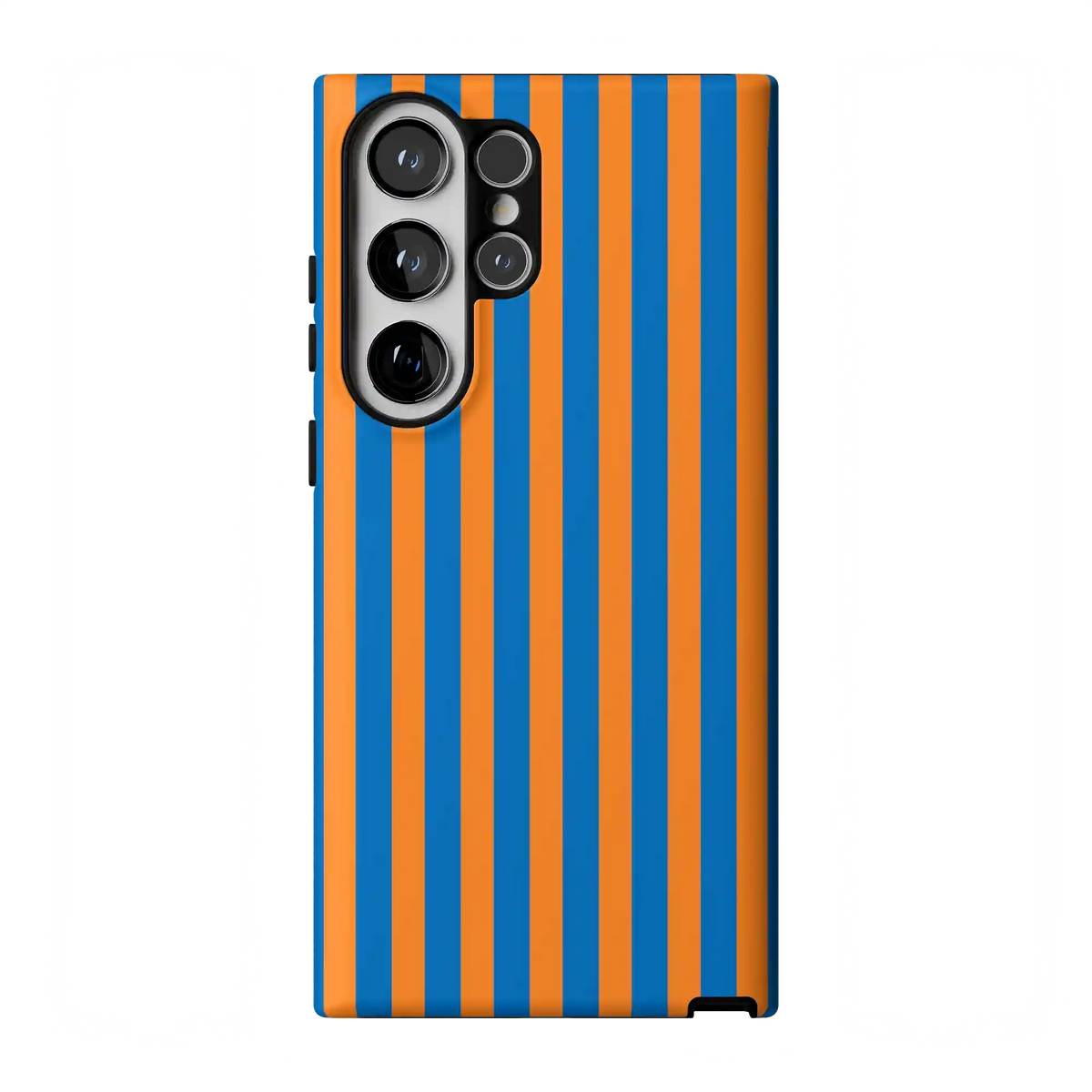 Go New York | Blue & Orange Stripes Case
