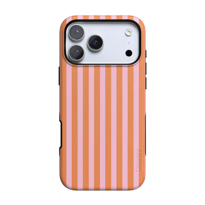 Perfect Stripes | Orange & Pink Stripes Case
