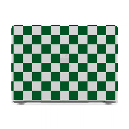 Fit Check | Green Checkerboard Laptop Shell