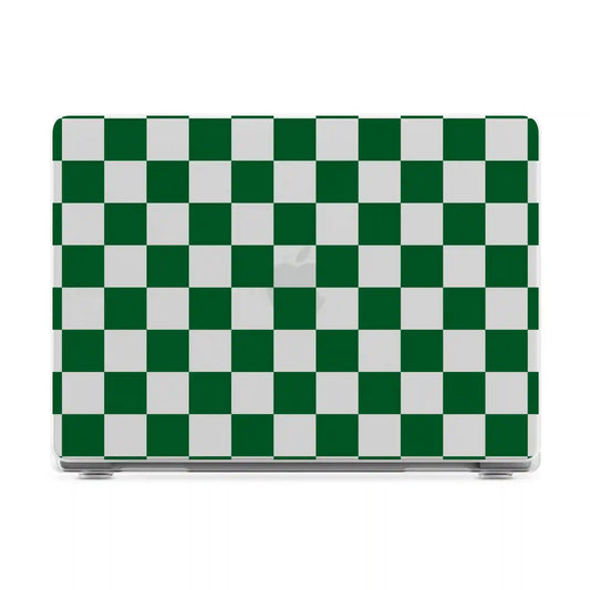 Fit Check | Green Checkerboard Laptop Shell