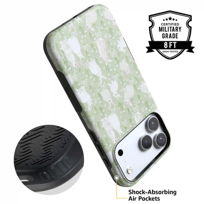 Hop to it | Green Bunny Case
