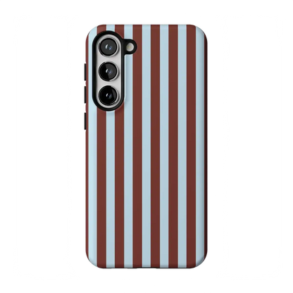 Sunday in Brooklyn | Blue Stripes Case