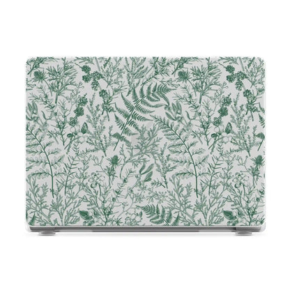 Sage Garden | Green Floral Laptop Shell
