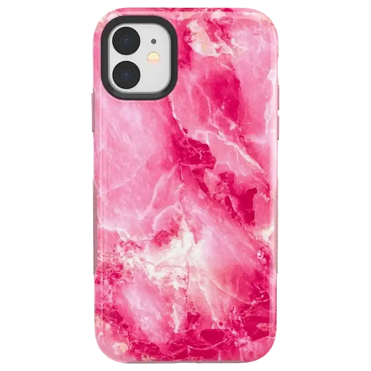 Pretty in Pink | Hot Pink Marble Case