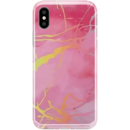 You're the Cutest | Pink Marble Holo Case