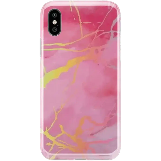You're the Cutest | Pink Marble Holo Case