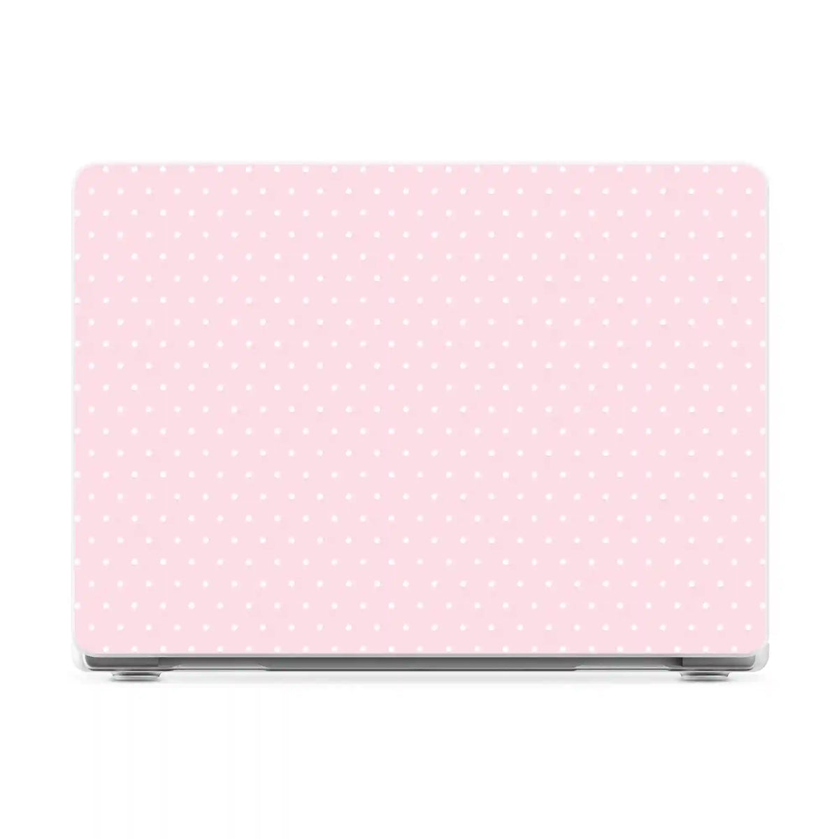On the Dot | Pink & White Polka Dot Laptop Shell