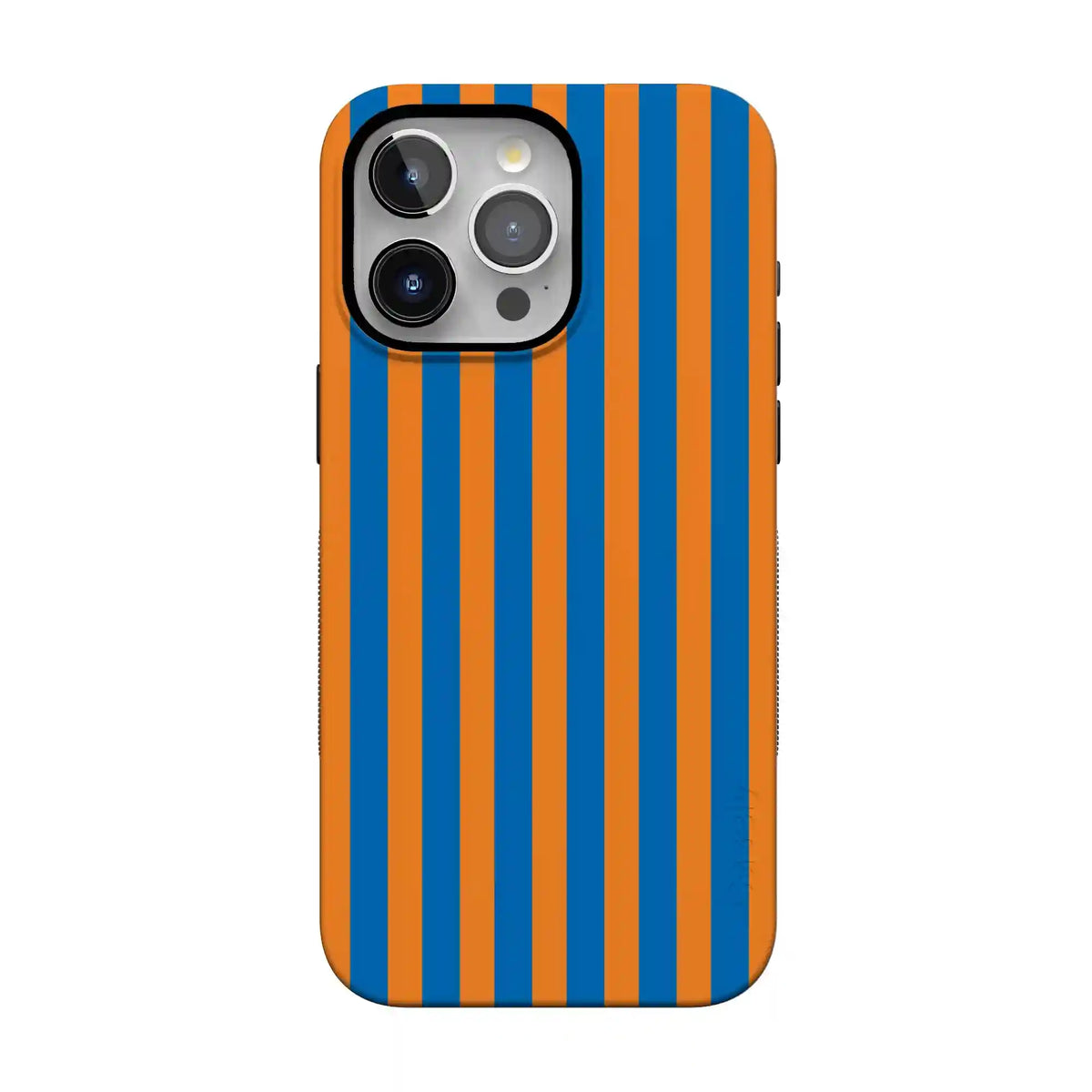 Go New York | Blue & Orange Stripes Case